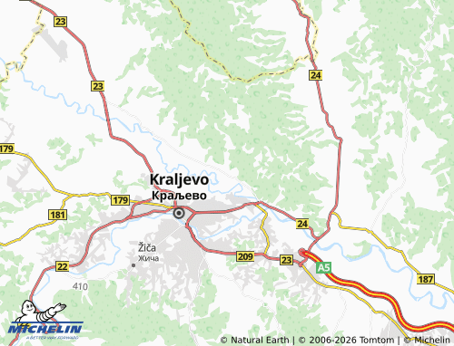 Carte MICHELIN Sirča - ViaMichelin