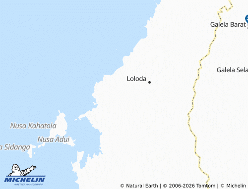 MICHELIN Salu map - ViaMichelin