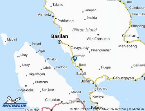 MICHELIN Anislagan map - ViaMichelin