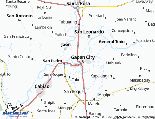 MICHELIN Castellano map - ViaMichelin