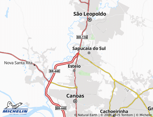 MICHELIN Bairro Três Portos map - ViaMichelin