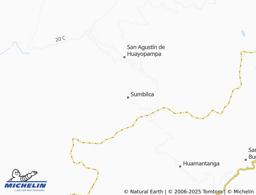 Carte MICHELIN Sumbilca - ViaMichelin