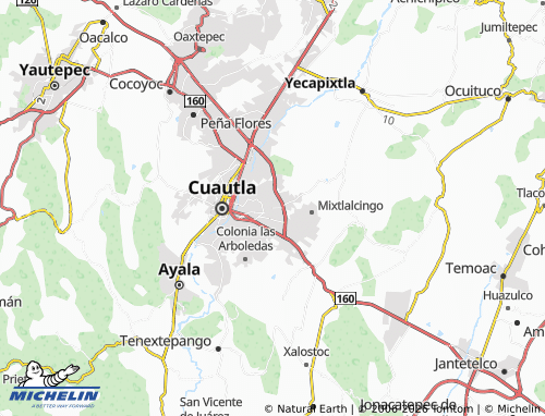 MICHELIN Juan Morales map - ViaMichelin