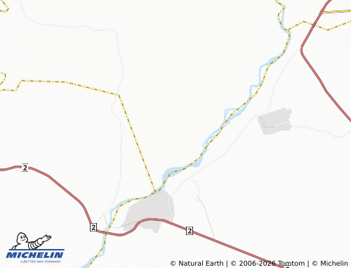 MICHELIN Hanjirok Old map - ViaMichelin