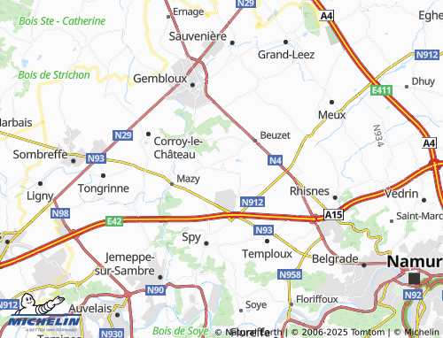 Kaart MICHELIN Golzinne - ViaMichelin