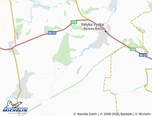 MICHELIN Pasichne map - ViaMichelin