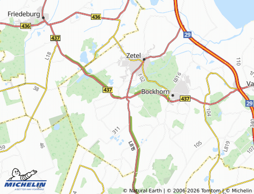 Carte MICHELIN Neuenburg - ViaMichelin