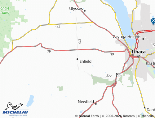 Mapa MICHELIN Enfield - ViaMichelin