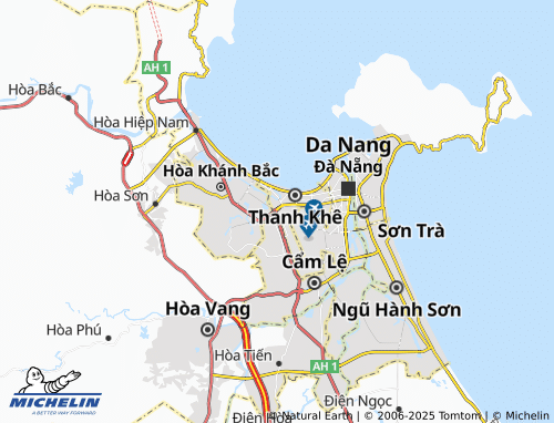 MICHELIN An Khê map - ViaMichelin