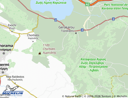 Mapa MICHELIN Ardameri - ViaMichelin