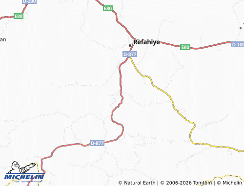 Mappa MICHELIN Çamdibi - ViaMichelin