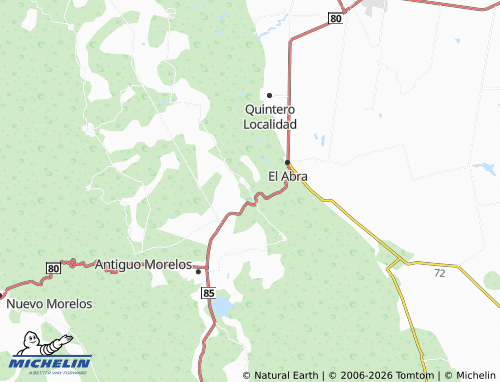 Mappa MICHELIN Praxedis Guerrero - ViaMichelin