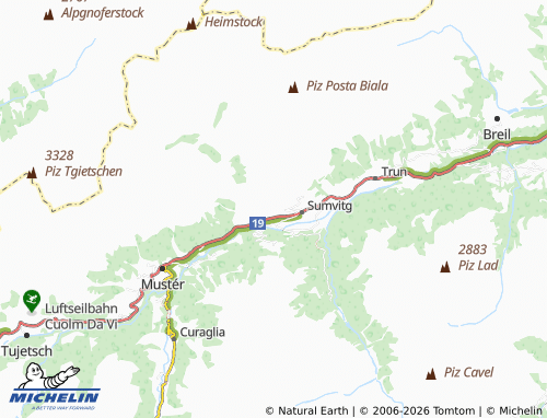 Carte MICHELIN Clanadi - ViaMichelin