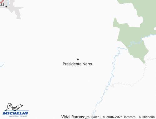 MICHELIN-Landkarte Presidente Nereu - ViaMichelin