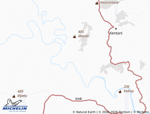 MICHELIN-Landkarte KwaVuso - ViaMichelin