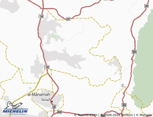 Carte MICHELIN al-Ghaeel - ViaMichelin