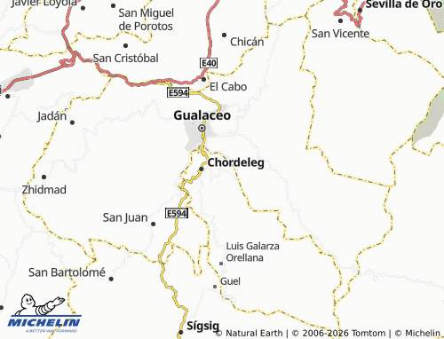 Mappa MICHELIN La Unión - ViaMichelin