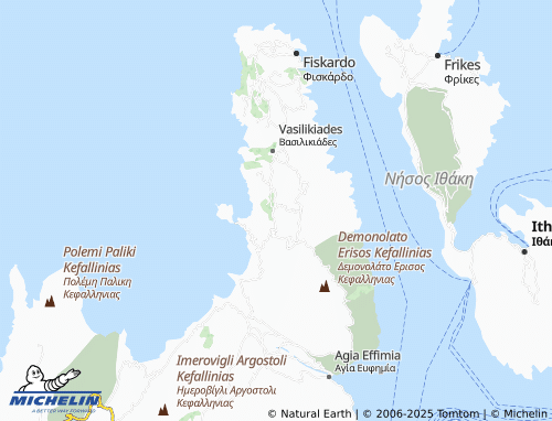 MICHELIN Defaranata map - ViaMichelin