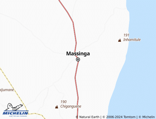 Mapa MICHELIN Massinga - ViaMichelin