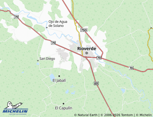 Mappa MICHELIN Cuarto - ViaMichelin