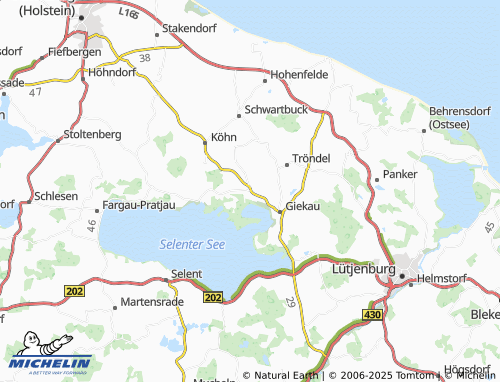 Mapa MICHELIN Dransau - ViaMichelin