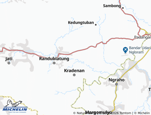 Carte MICHELIN Sumberjo - ViaMichelin