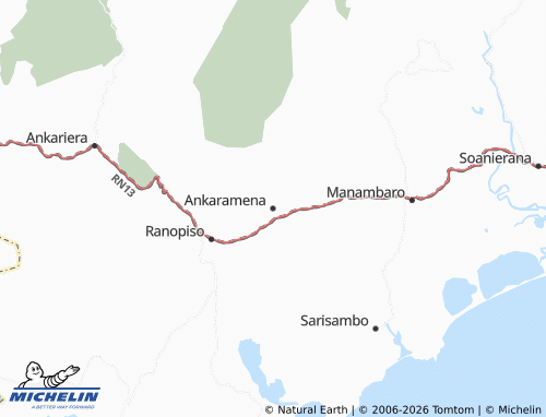 Mappa MICHELIN Ankaramena - ViaMichelin