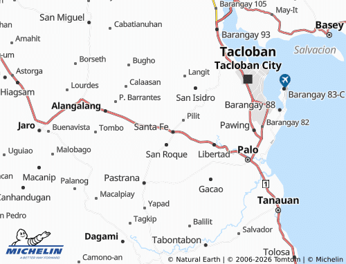 MICHELIN Santa Fe map - ViaMichelin