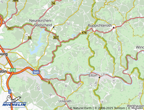 Mapa MICHELIN Litterscheid - ViaMichelin