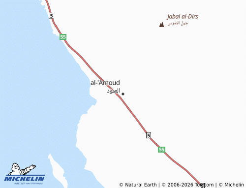 Mappa MICHELIN al-'Amoud - ViaMichelin