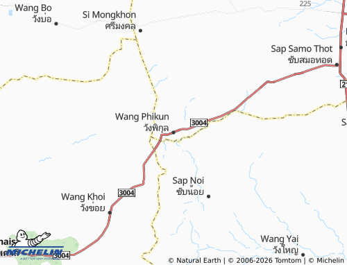 Mapa MICHELIN Wang Phikun - ViaMichelin