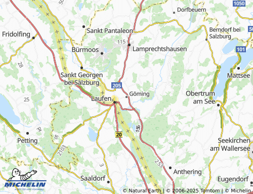 MICHELIN-Landkarte Göming - ViaMichelin