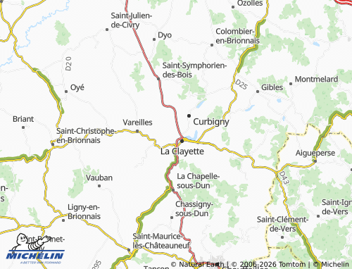 Kaart MICHELIN Les Abcès - ViaMichelin