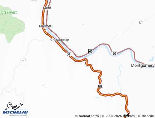 Mapa MICHELIN Chelyan - ViaMichelin