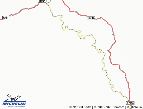 Mappa MICHELIN Kisania - ViaMichelin
