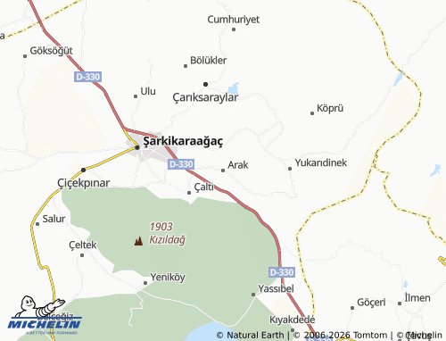 Mapa MICHELIN Arak - ViaMichelin