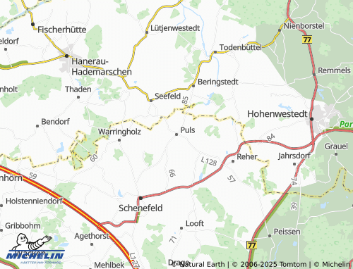 MICHELIN-Landkarte Puls - ViaMichelin