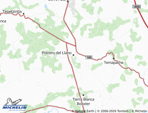 Mappa MICHELIN Faja de Oro - ViaMichelin