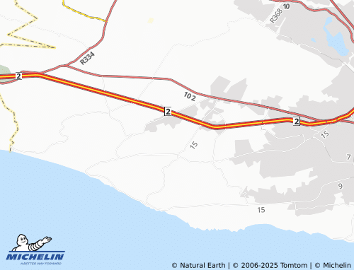 MICHELIN Besiesvlei map - ViaMichelin