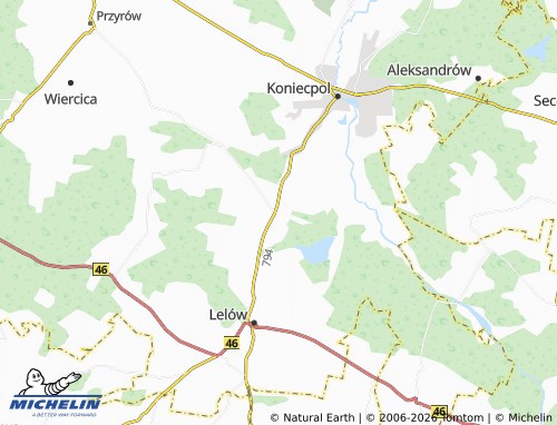 MICHELIN Drochlin map - ViaMichelin