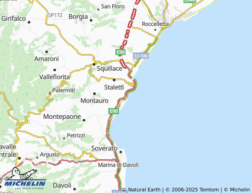 Mapa MICHELIN Calalunga-Pietragrande - ViaMichelin