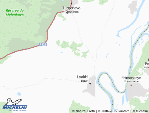 MICHELIN Stepan'kovo map - ViaMichelin