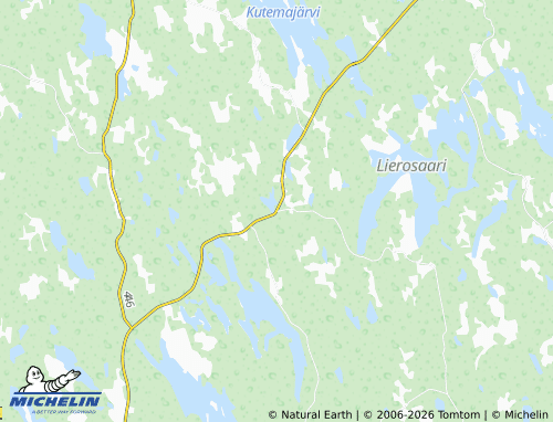 Carte MICHELIN Kutemajärvi - ViaMichelin
