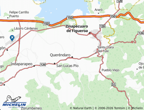 Mapa MICHELIN Centro - ViaMichelin