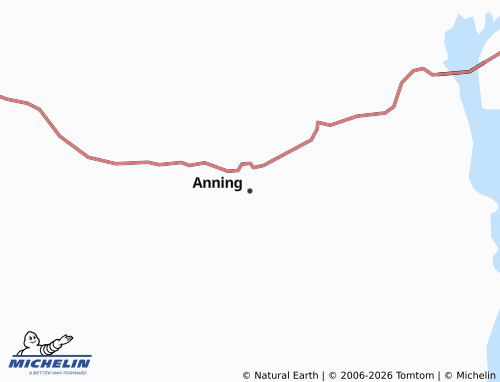 MICHELIN Anning map - ViaMichelin