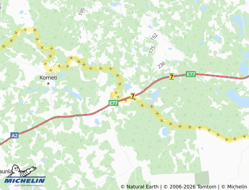 Mappa MICHELIN Tsiiruli - ViaMichelin