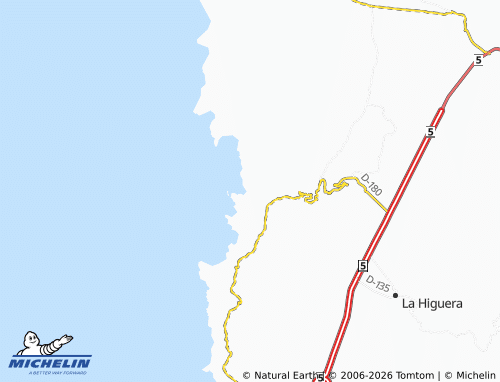 MICHELIN Chungungo map - ViaMichelin