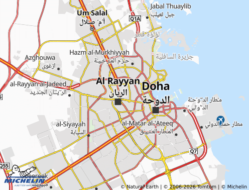 Mapa MICHELIN al-Musaylah - ViaMichelin