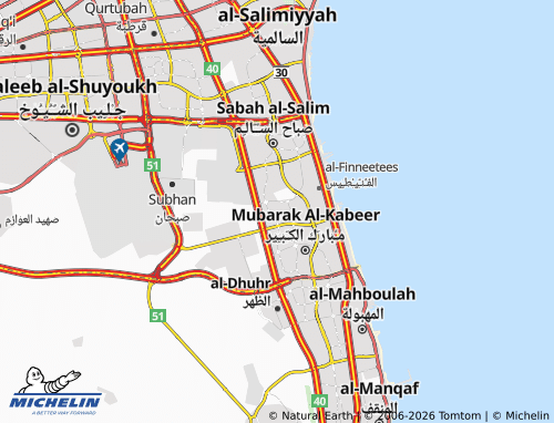 Mappa MICHELIN al-Qusour - ViaMichelin