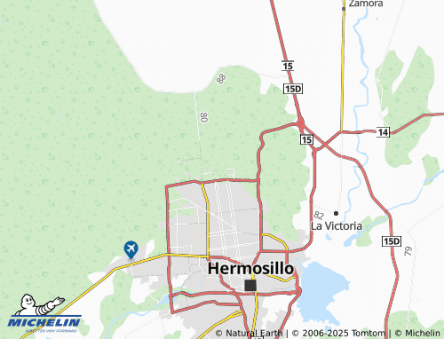 MICHELIN Cerrada La Caridad map - ViaMichelin